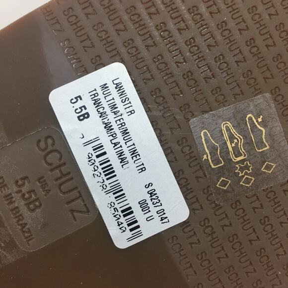 NWT Schutz strappy Lannister embroidered sandals - Picture 6 of 6